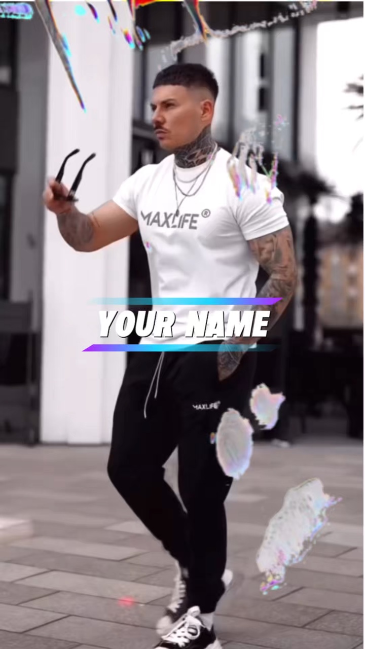 capcut template cover