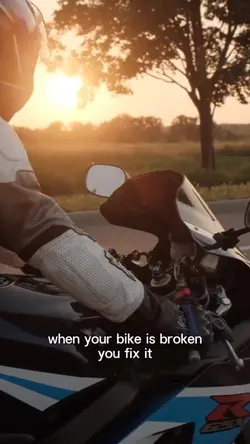 When your bike is 