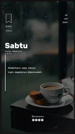 Sabtu story 