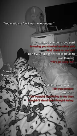 I loved you…