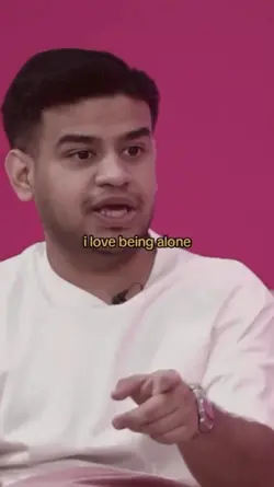 i love being alone