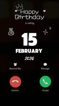 birthday 15 February