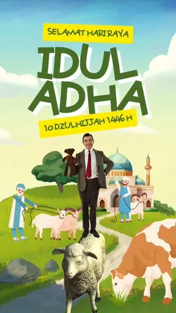 foto naik kambing 