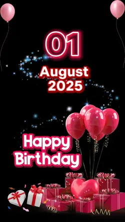 birthday 1 Aug 2025