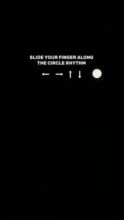 Slide your finger