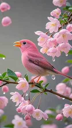 flowers & birds