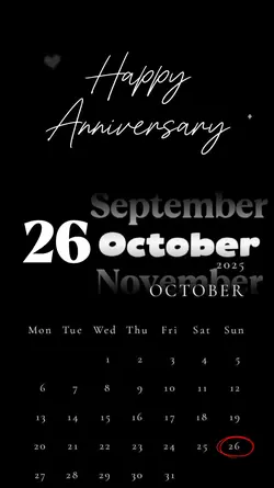 Anniversary 26 Octob
