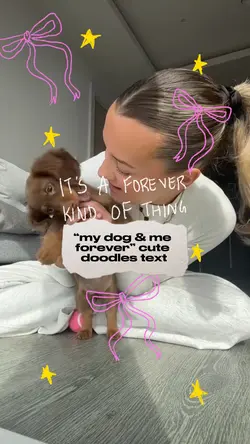 my dog & me