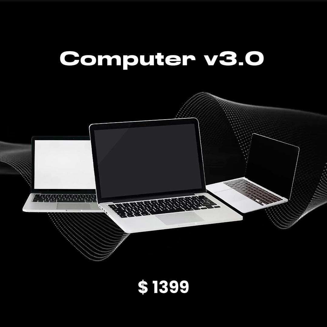 Computer Photo Editing Template - Pippit