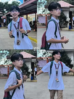 School boy aesthetic
