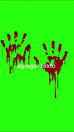sangre escurriendo