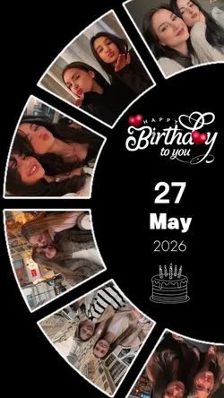 Birthday 27 May 2026