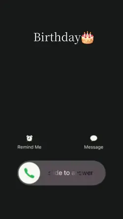 August Birthday call