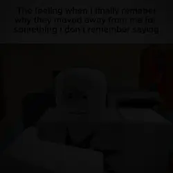 that feeling: