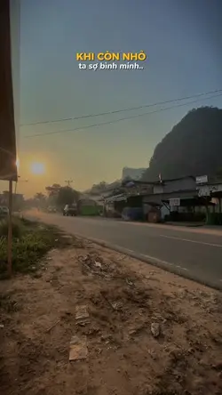 Khi còn nhỏ ta sợ