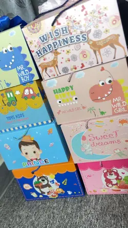 Unboxing box souveni