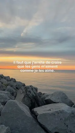 faut que j'arrête