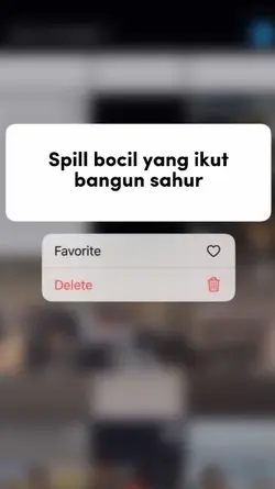 spill bocil 