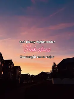 Pink skies💗