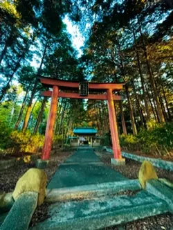 早朝参拝 富士浅間宮