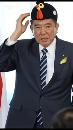 ニワトリの帽子