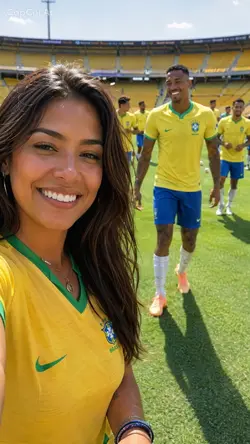 Foto com jogadores