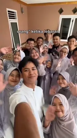 orang ketika lebaran