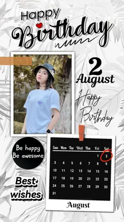 2 AUGUST HBD AESTH