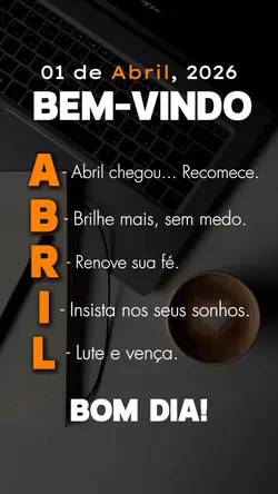 BEM-VINDO ABRIL