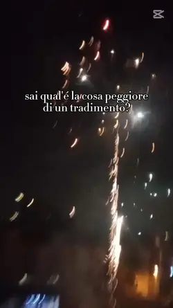 tradimento...