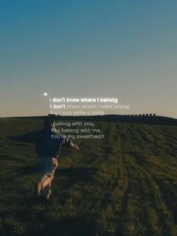 I BELONG WITH YOU