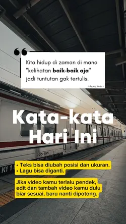Kata Rehat Dulu #2