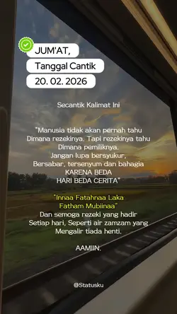 Jumat tanggal cantik