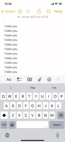 I Hate you