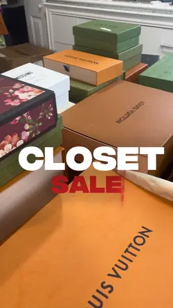 Closet Sale