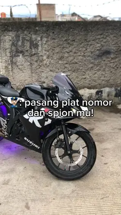 pasang plat depan mu