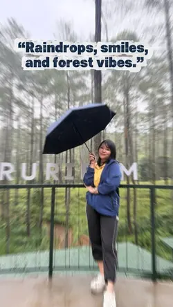 “Raindrops, smiles