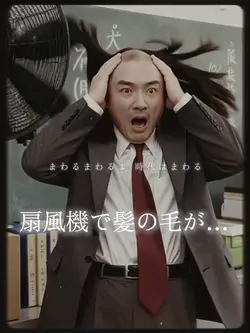 扇風機には注意⚠️