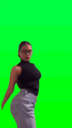 Mujer feliz bailando