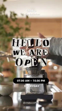 Hello, We Are Open