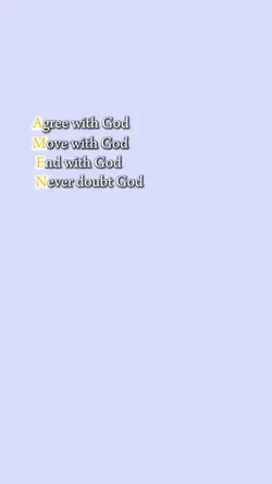 Always with god!!