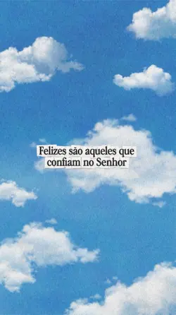 Confie no Senhor!