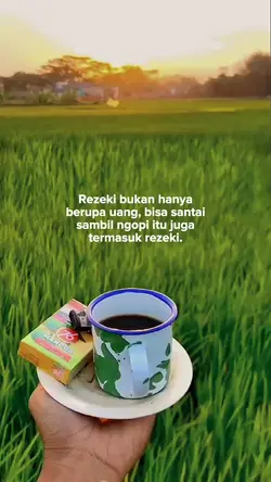 santai sambil ngopi