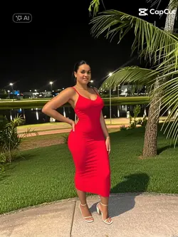 Red Dress Filter AI