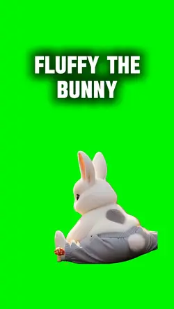Fluff Easter Bunny