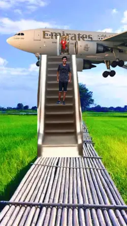 turun dipersawahan