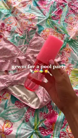 grwm for the pool