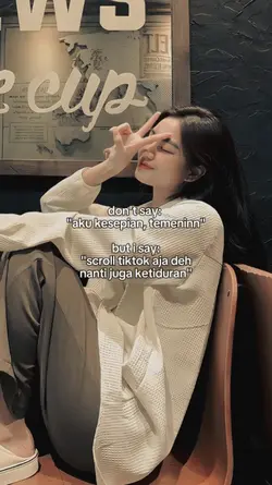 I don't say