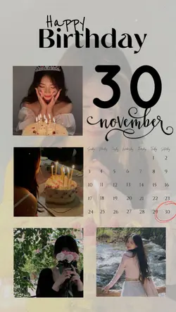 birthday 30 november