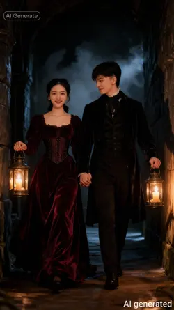 gothic couple ai